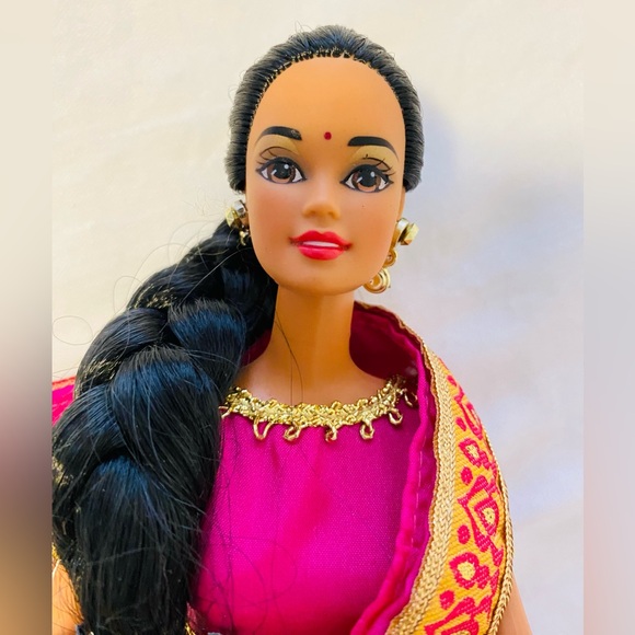 Barbie Dolls of the World, Indian Barbie 1995, Mattel - Picture 6 of 8